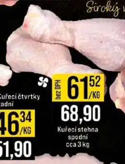 Jip Kuřecí stehna spodní cca 3 kg nabídka