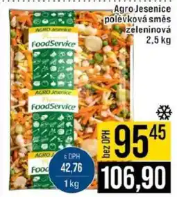 Jip Agro Jesenice polévková směs zeleninová 2,5 kg nabídka