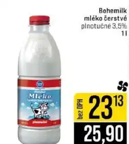 Jip Bohemilk mléko čerstvé plnotučné 3,5% 1l nabídka