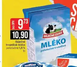 Jip Báječné trvanlivé mléko polotučné 1,5 % 1l nabídka