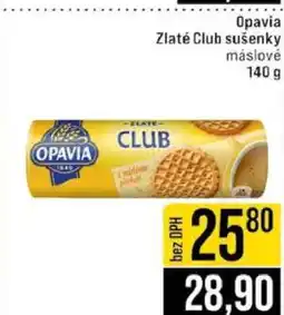 Jip Opavia Zlaté Club sušenky máslové 140 g nabídka