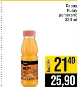 Jip Cappy Pulpy pomeranč 330 ml nabídka