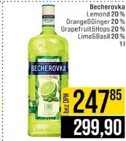 Jip Becherovka nabídka