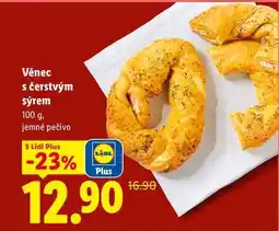 Lidl Věnec s čerstvým sýrem nabídka