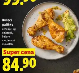 Lidl Kuřecí paličky, cena za nabídka
