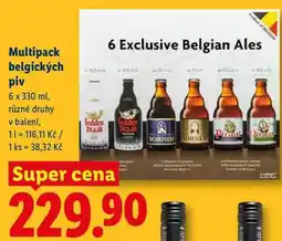 Lidl Multipack belgických piv nabídka
