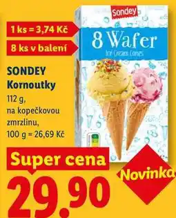 Lidl SONDEY Kornoutky nabídka