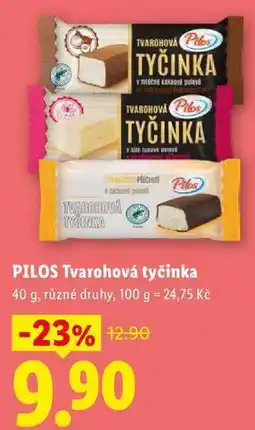 Lidl PILOS Tvarohová tyčinka nabídka