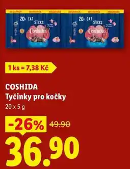 Lidl COSHIDA Tyčinky pro kočky nabídka