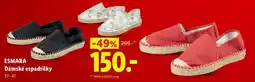 Lidl ESMARA Dámské espadrilky nabídka