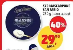 Penny Market SÝR MASCARPONE SAN FABIO nabídka