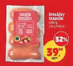 Penny Market Špekáčky Tradiční nabídka