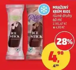 Penny Market MRAŽENÝ KRÉM RIOS nabídka