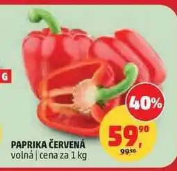 Penny Market Paprika červená nabídka