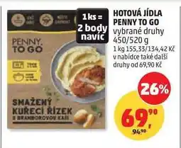 Penny Market HOTOVÁ JÍDLA PENNY TO GO nabídka