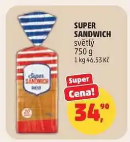 Penny Market Super Sandwich světlý nabídka