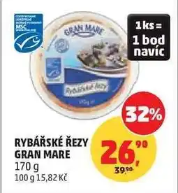Penny Market RYBÁŘSKÉ ŘEZY GRAN MARE nabídka