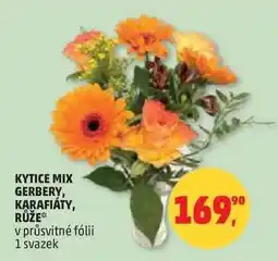 Penny Market Kytice Mix Gerbery, Karafiáty, Růže nabídka