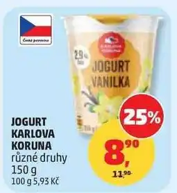 Penny Market JOGURT KARLOVA KORUNA nabídka