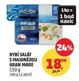 Penny Market RYBÍ SALÁT S MAJONÉZOU GRAN MARE nabídka