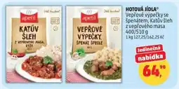 Penny Market Vepřové výpečky se špenátem, Katův šleh z vepřového masa nabídka
