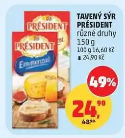 Penny Market TAVENÝ SÝR PRÉSIDENT nabídka