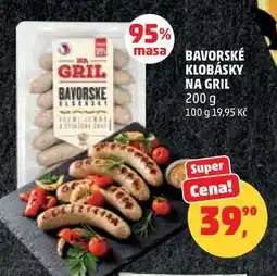 Penny Market BAVORSKÉ KLOBÁSKY NA GRIL nabídka