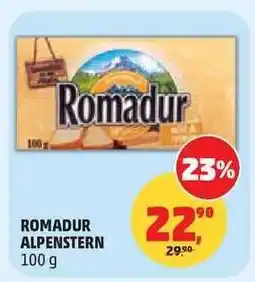 Penny Market ROMADUR ALPENSTERN nabídka