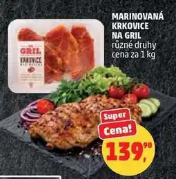 Penny Market MARINOVANÁ KRKOVICE NA GRIL nabídka