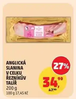 Penny Market ANGLICKÁ SLANINA V CELKU ŘEZNÍKŮV TALÍŘ nabídka