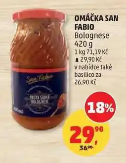 Penny Market Omáčka San Fabio Bolognese nabídka