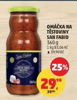 Penny Market OMÁČKA NA TĚSTOVINY SAN FABIO nabídka
