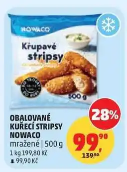 Penny Market OBALOVANÉ KUŘECÍ STRIPSY NOWACO nabídka