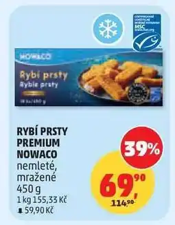 Penny Market RYBÍ PRSTY PREMIUM NOWACO nabídka