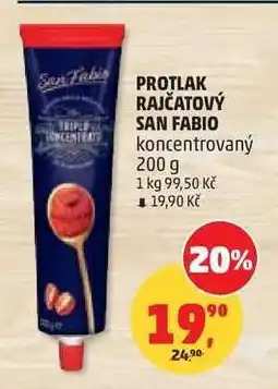 Penny Market PROTLAK RAJČATOVÝ SAN FABIO nabídka