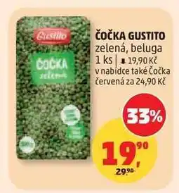 Penny Market ČOČKA GUSTITO zelená, beluga nabídka