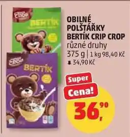 Penny Market OBILNÉ POLŠTÁŘKY BERTÍK CRIP CROP nabídka