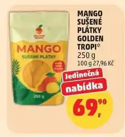 Penny Market MANGO SUŠENÉ PLÁTKY GOLDEN TROPI nabídka