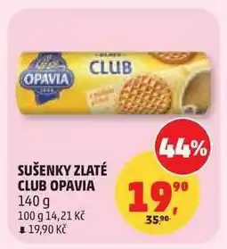 Penny Market Sušenky Zlaté Club Opavia nabídka
