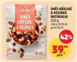 Penny Market SMĚS OŘECHŮ A ROZINEK NATURALIA nabídka