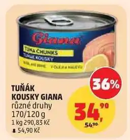 Penny Market TUŇÁK KOUSKY GIANA nabídka