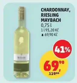 Penny Market CHARDONNAY, RIESLING MAYBACH nabídka