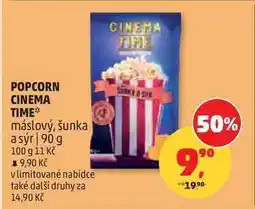 Penny Market Popcorn Cinema time nabídka