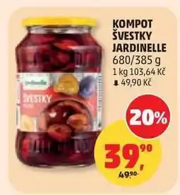 Penny Market KOMPOT ŠVESTKY JARDINELLE nabídka