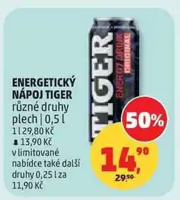 Penny Market ENERGETICKÝ NÁPOJ TIGER nabídka
