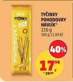 Penny Market TYČINKY POHODOVKY HAVLÍK nabídka