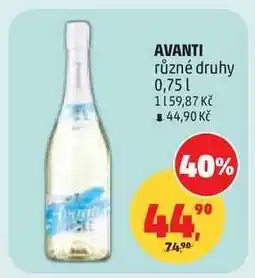 Penny Market Avanti různé druhy nabídka