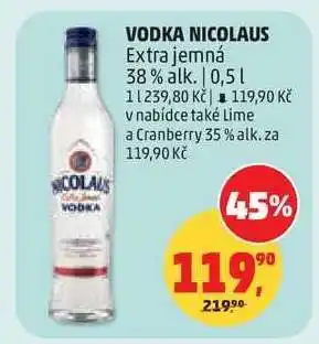 Penny Market VODKA NICOLAUS nabídka