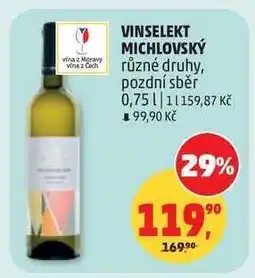 Penny Market Vinselekt Michlovský nabídka
