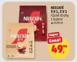 Penny Market NESCAFÉ 3 v 1, 2 v 1 nabídka
